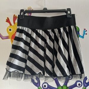 Striped Tulle Skirt